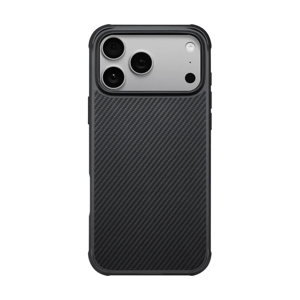Чехол PITAKA Aramid ProGuard Case для Apple iPhone 17 Pro Max MagSafe, Black/Gray