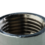Удлинитель резьбовой STOUT SFT 0002 - 1/2" длина 15 мм (ВР/НР, латунь хромированная)