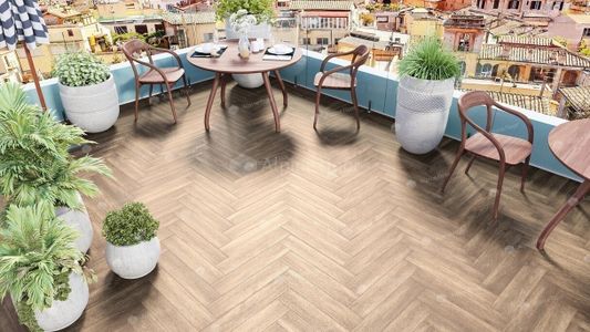 Кварц виниловая плитка Alpine Floor - Parquet LVT Макадамия (ECO 16-10)