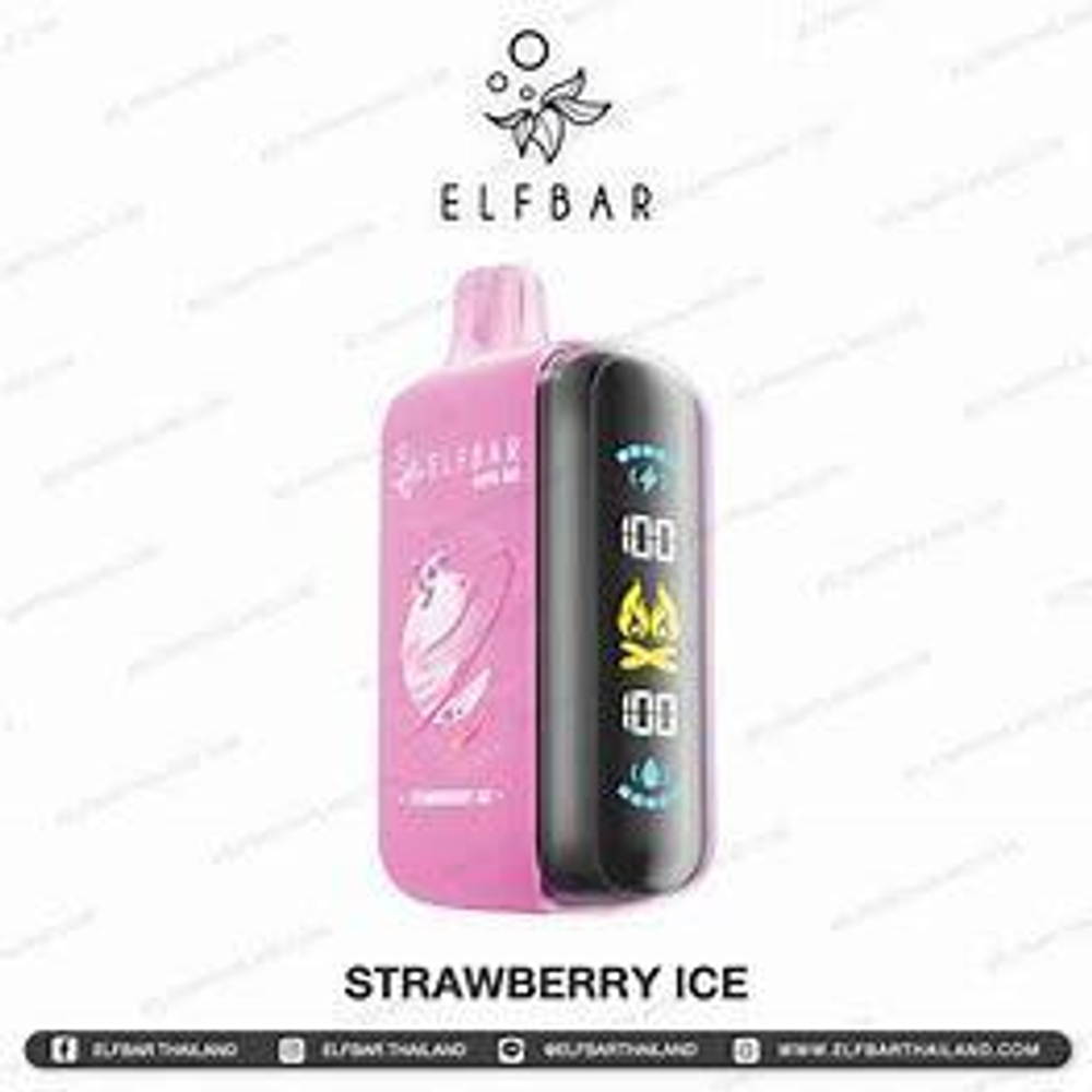 ELF BAR RAYA D3 - Strawberry Ice (5% nic)