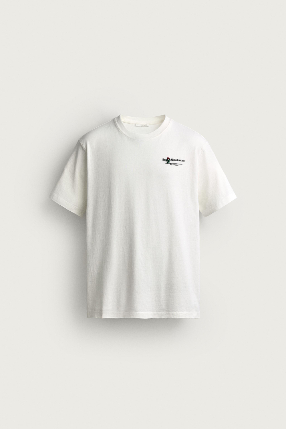 ФУТБОЛКА КЛАССИЧЕСКОГО КРОЯ С КОМБИНИРОВАННЫМИ ПРИНТАМИ — ZARA