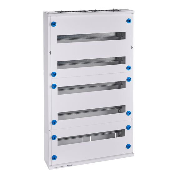 Щит накладной стальной 120 модулей (5х24) метал.дверца Schrack Technik Modul 160 Compact ILC2A524--(K)