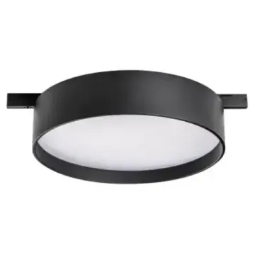 Трековый однофазный светодиодный светильник 12W 3000K 206537 чёрный Linea Lightstar