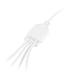 Разветвитель сетевой для линейных светильников ЭРА 4х IEC C7 2pin+timer на 4 точки с таймером 4, 8, 12H 2 м | Аксессуары для фито светильников