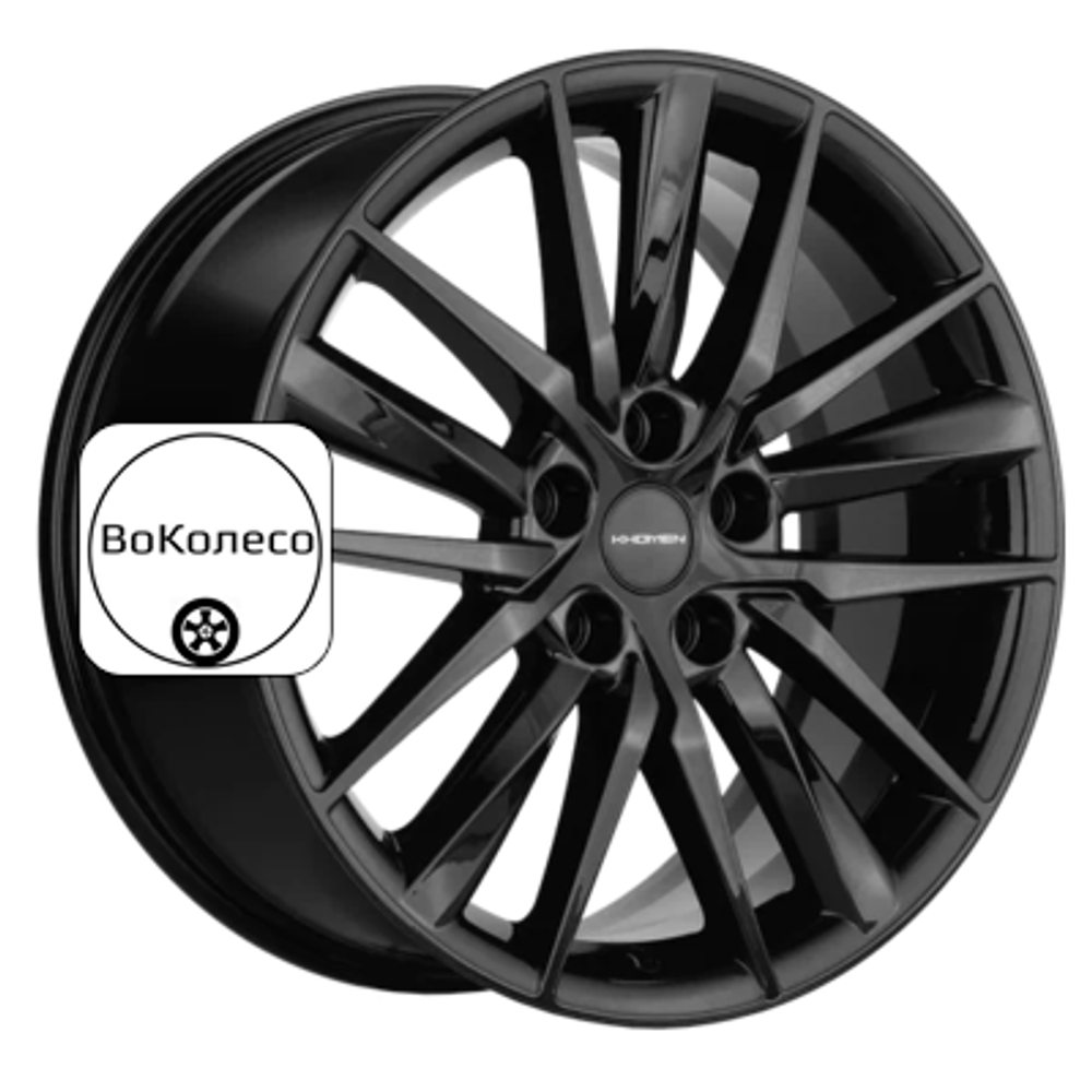 8x18/5x114,3 ET40 D64,1 KHW1807 (Haval F7/F7x) Black Khomen Wheels
