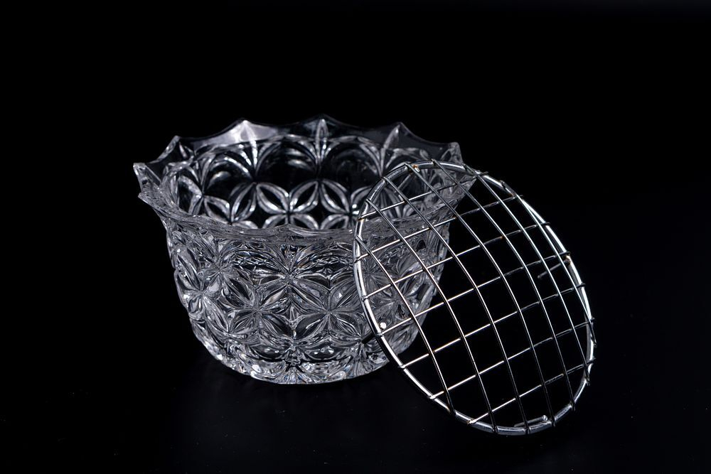 Хрустальный роузбол Royal Brierley