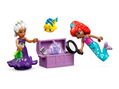 Конструктор LEGO Disney 43254 Хрустальная пещера Ариэль