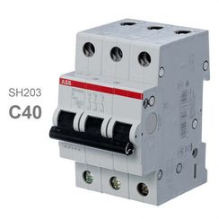 Автомат ABB SH203L 3П 40А-С 4,5кА 04713