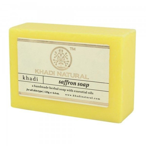 Мыло ручной работы Шафран Khadi Natural
