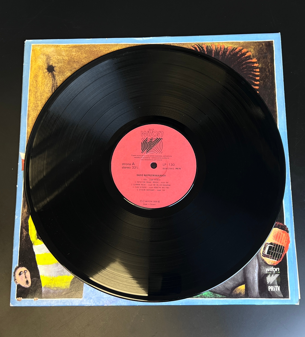 LP Radio Nieprzemakalnych - Сборник зарубежного рока. Виниловая пластинка 12 дюймов. Wifon Польша 1988 год.