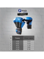 Перчатки для Рукопашного боя Rusco Sport Синие Детские