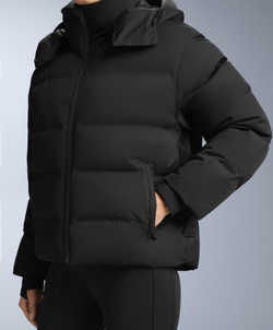 OYSHO Водонепроницаемая пуховая куртка Minardi Piume SKI, черный