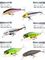Воблеры сусп. LJ Pro Series BASARA SP 05.60/025SET 6шт. набор