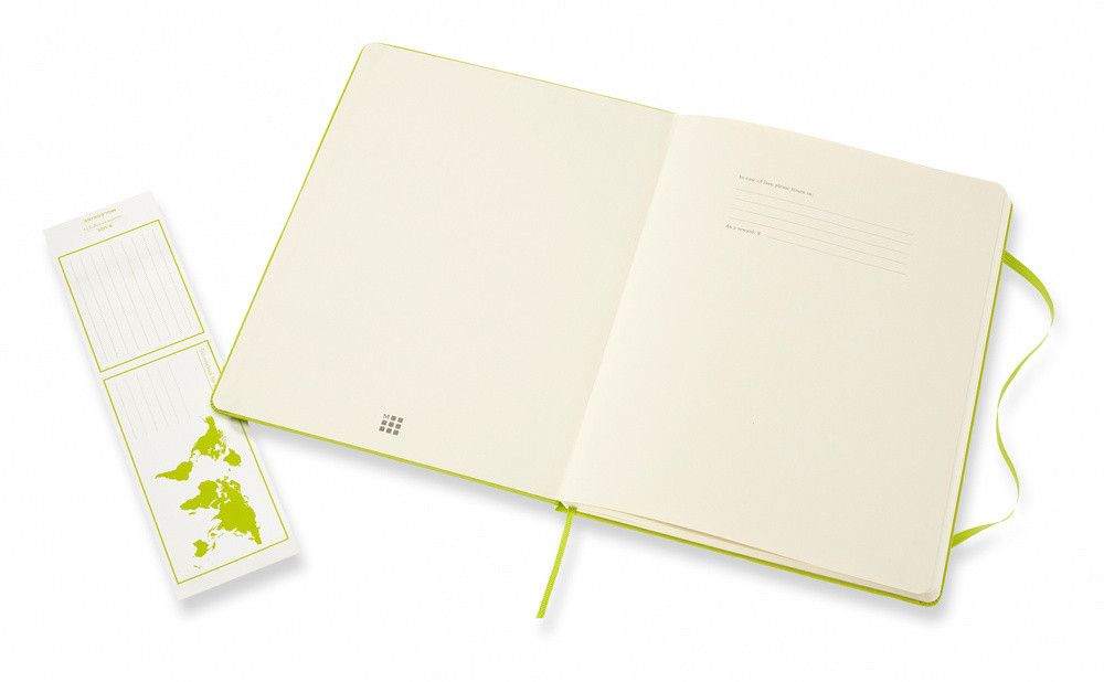 Блокнот Moleskine Classic XLarge 190х250 мм 192 стр нелинованный твердая обложка (QP092C2)
