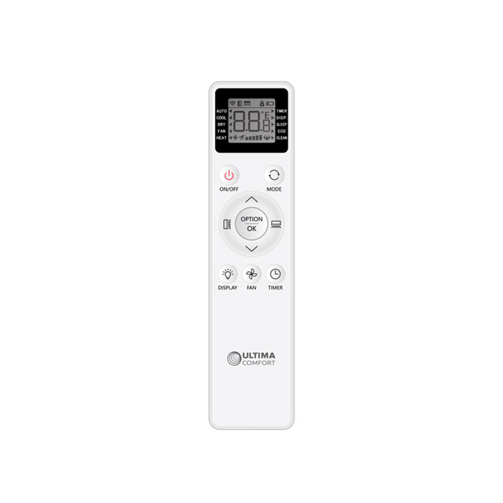 Мультисплит система на 2 комнаты Ultima Comfort UC-EMM09PN x 2 / UC-2FME14-OUT