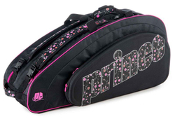 Сумка теннисная Prince by Hydrogen Lady Mary Racquet Bag - black/fuchsia
