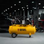 Компрессор воздушный масляный рем. привод BCV 4000-T/100, 4,0 кВт, 100 литров, 690 л/мин Denzel