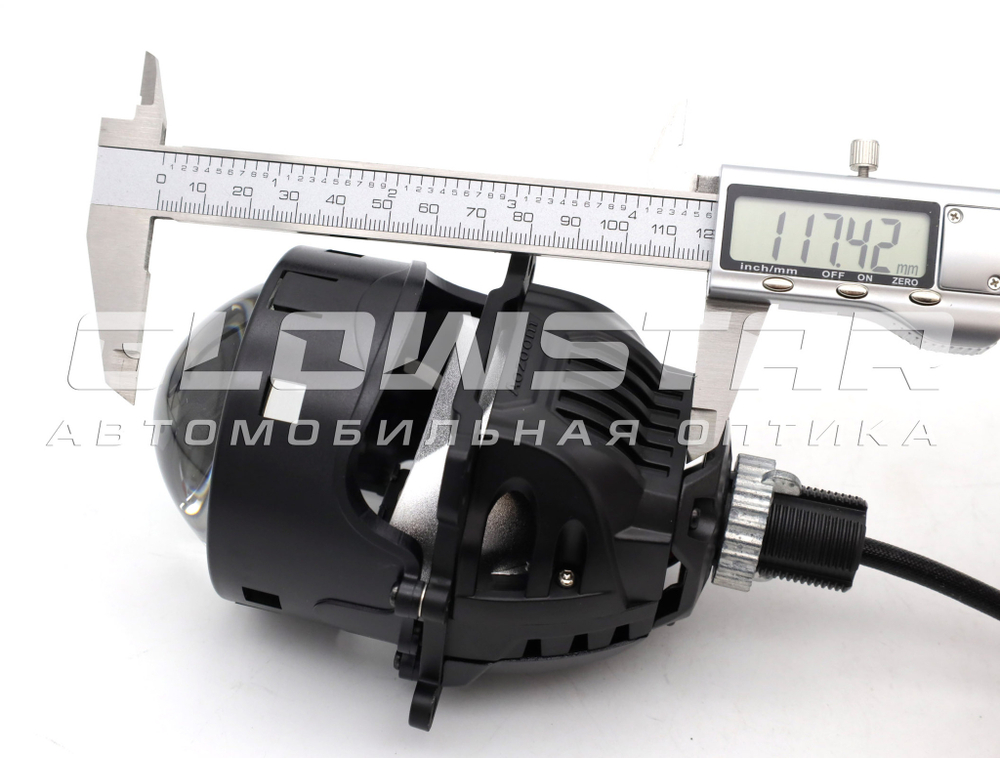 Билед модули Aozoom K10 3.0 дюйма, 2 чипа, 5500K, 12V, 58W/66W, крепление 3R и съемное гаечное (комплект, 2шт)