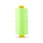 Нитка Gutermann Mara 120 (1000 метров), 1 кат., универсальная | 3836 неоновый салат