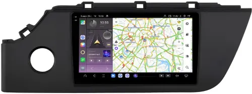 Магнитола для KIA Rio 4, Rio X-line 2020-2022, Solaris KRS/KRX 2024+ - Kuberg OL-9742-3 QLed+2K, Android 13, Быстрейшая, CarPlay, 4G SIM-слот
