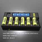 Зарядное устройство Liitokala Lii-S12 Standard, для аккумуляторов, EU