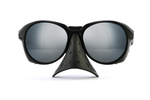 Спортивные очки HILX Oracle / Matt Black / Black Mirror Lens + Brown Mirror Polarized