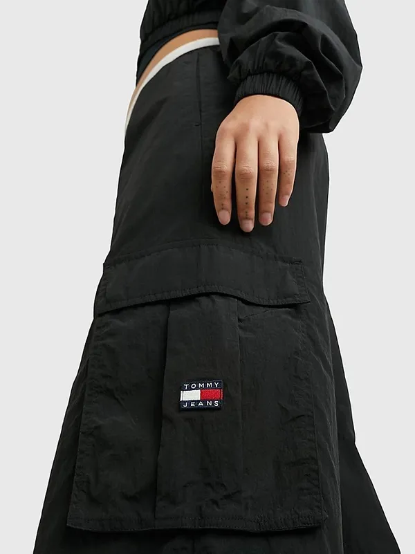 Брюки спортивные женские TOMMY JEANS CLAIRE HR WIDE TRACKPANT