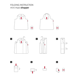 Сумка складная mini maxi shopper azure dots