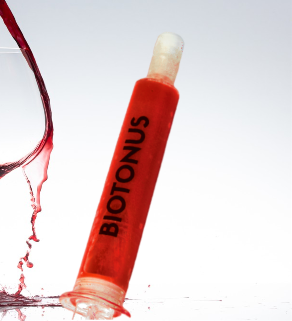 Набор Жидкий концентрат для ванн BIOTONUS Винный 100 мл (10 ампул в коробке)