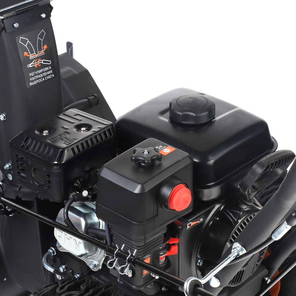 Снегоуборщик бензиновый PATRIOT PS 603 двигатель 7 л.с. до -25C ковш 42*66 MAX колёса Winter Extreme