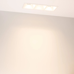 Светильник MS-FLOW-BUILT-S230x85-3x12W Warm3000 (WH, 15 deg, 230V) (Arlight, IP20 Металл, 5 лет) 055921