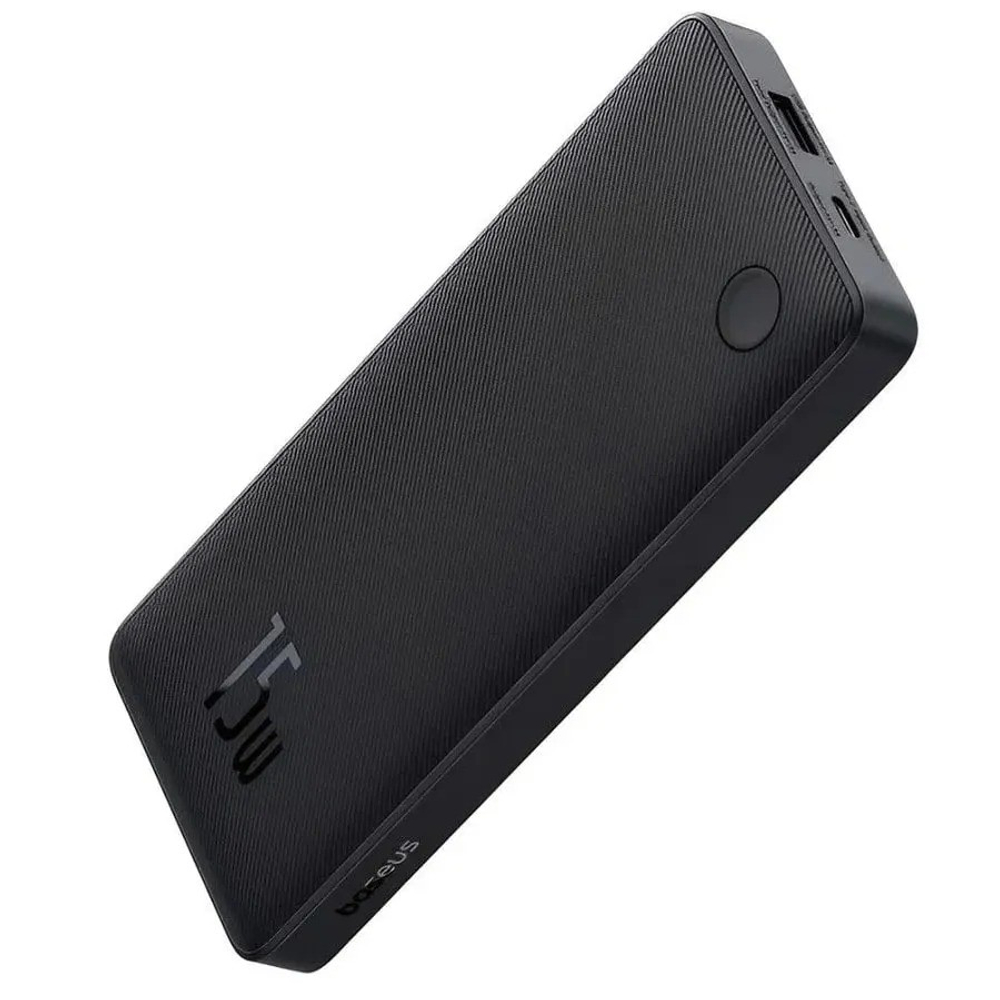 Powerbank Baseus Airpow Lite 10000mAh 1USB/1C 15W (P10067500213-00) чёрный