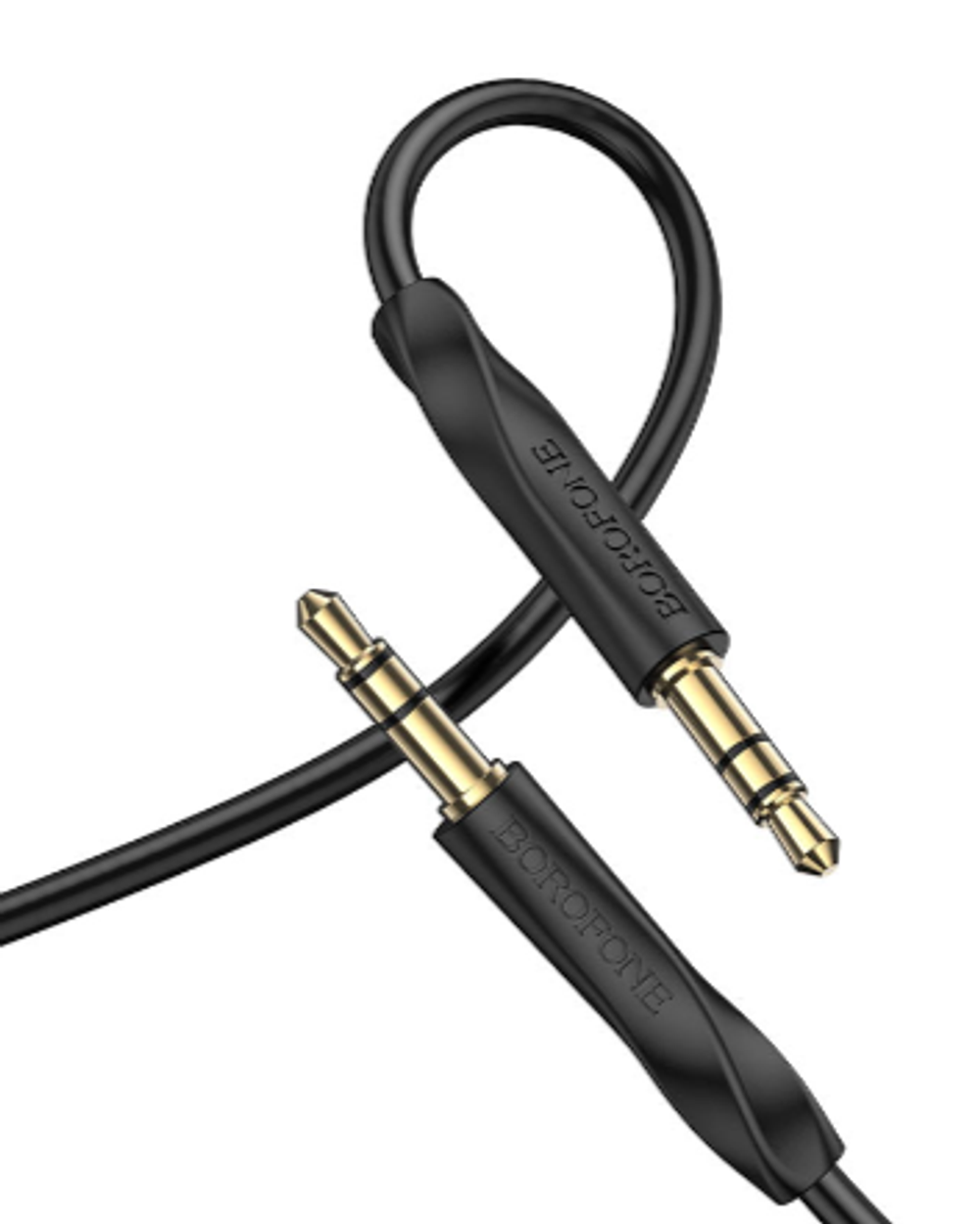 Кабель AUX Borofone BL16 1м Black