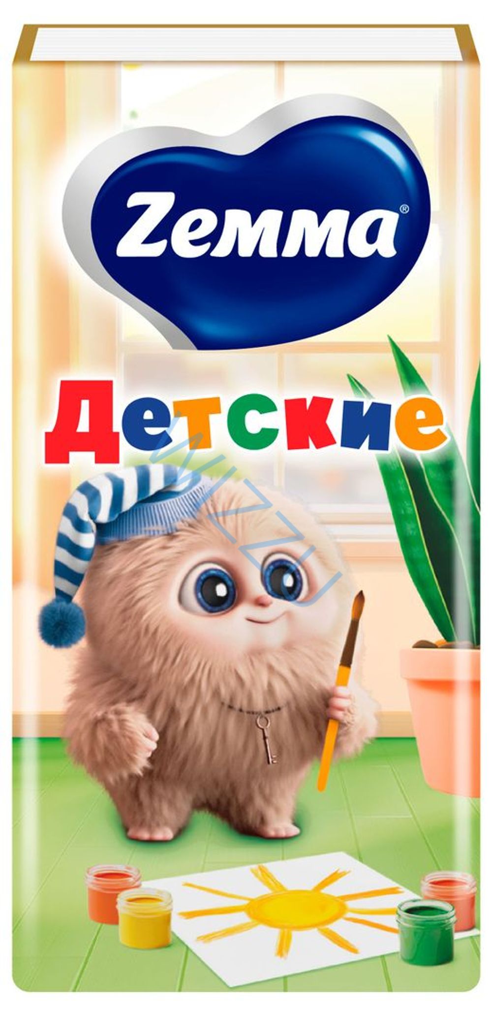 Платочки Бумажные ZEMMA Плюс Детские