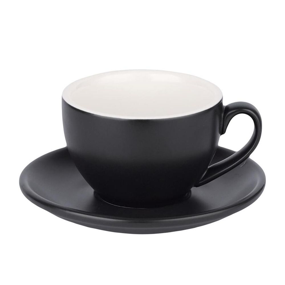 Чайная пара 250 мл черная матовая d 9,6 см h6,3 см Barista (Бариста) P.L. Proff Cuisine [6]