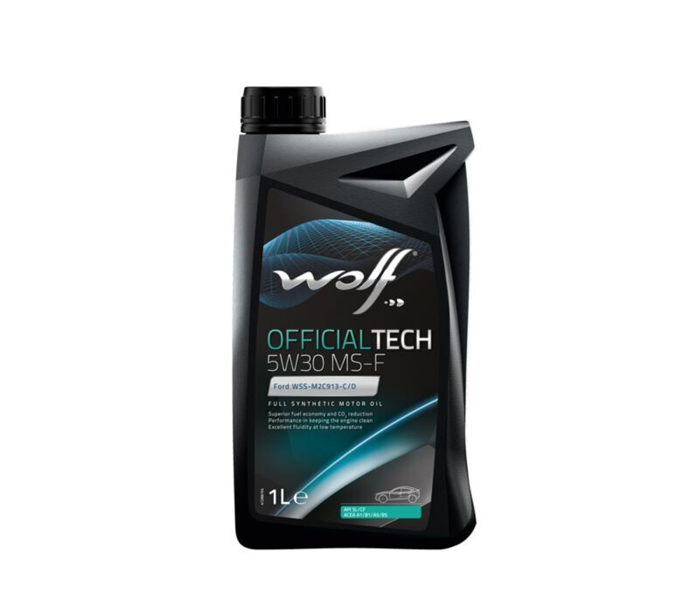 Масло моторное Wolf Oil OFFICIALTECH MS-F 5W-30 синтетическое 1 л 8308611