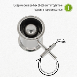 Узел отвода барды 3" (бардоотводчик для НБК)