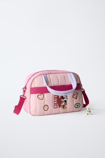 ZARA СУМКА-БОУЛИНГ MINNIE MOUSE © DISNEY, РАЗНОЦВЕТНЫЙ