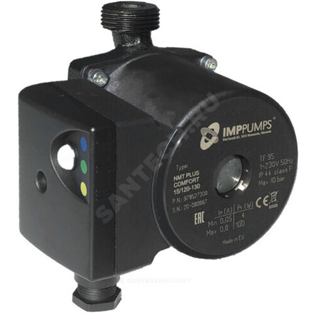 Насос циркуляционный IMP PUMPS NMT PLUS COMFORT INOX 15/120-130 (1х220В; 0,10кВт)