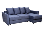 Диван Garda Decor Сорренто (Sorrento) 230 с канапе трехмест.раскл (Еврокнижка) 3кат.