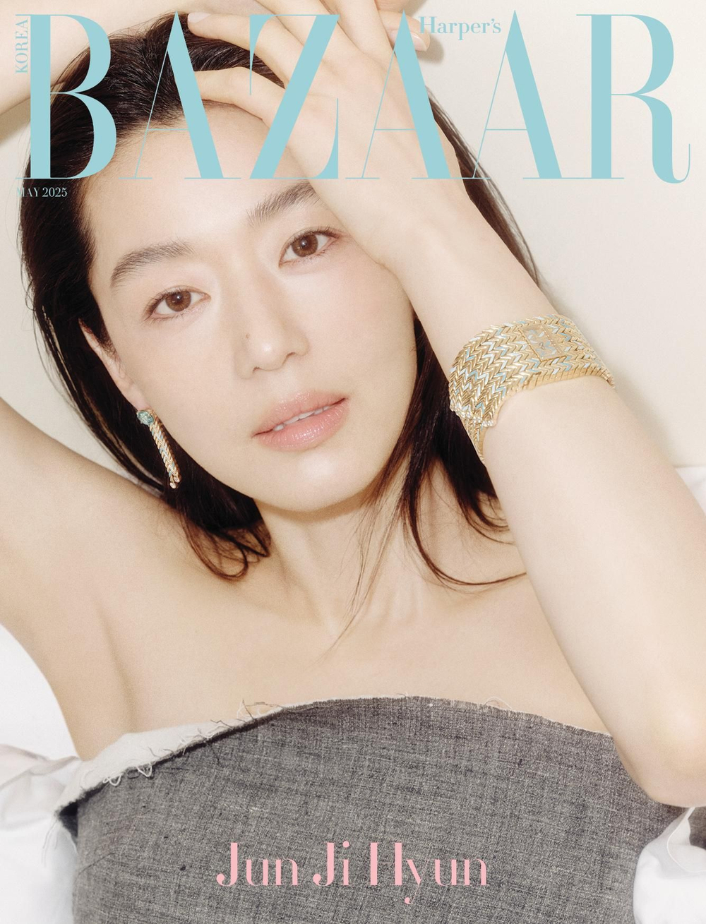 публикация BAZAAR - 2025.05 JUN JI HYUN