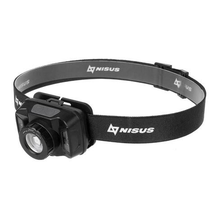 Фонарь налобный сенсорный 380 LM, IP44, USB (N-FN-HL18) NISUS PRO