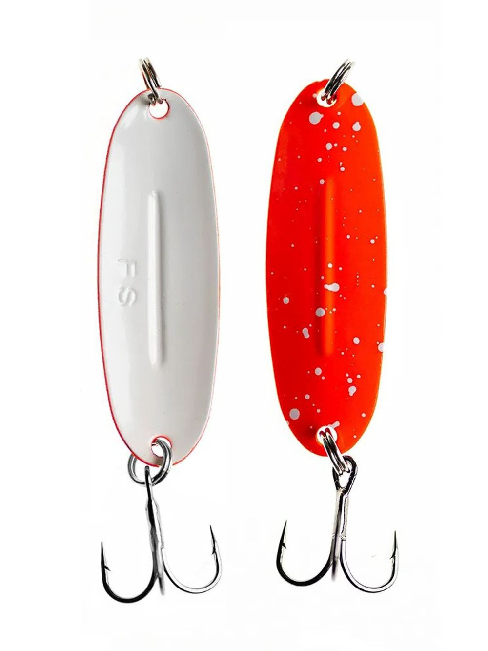 Блесна Fish Crystal Wabler W40 57 мм 7 г #37 на форель, для зимней рыбалки