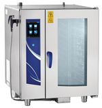 11000010402 Абат Пароконвектомат ПКА 10-1/1ВП2 (инжекционный, 10хGN1/1, 120 установленных + память на 360 доп. программ приготовления, автоматическая мойка, вся нерж, без г/емкостей, 3х-канальный щуп, ЖК экран, сенсорное управление, USB-порт)