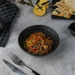 Салатник 450 мл d 15 см h5,5 cм cм Black Raw Wood P.L. Proff Cuisine [4]