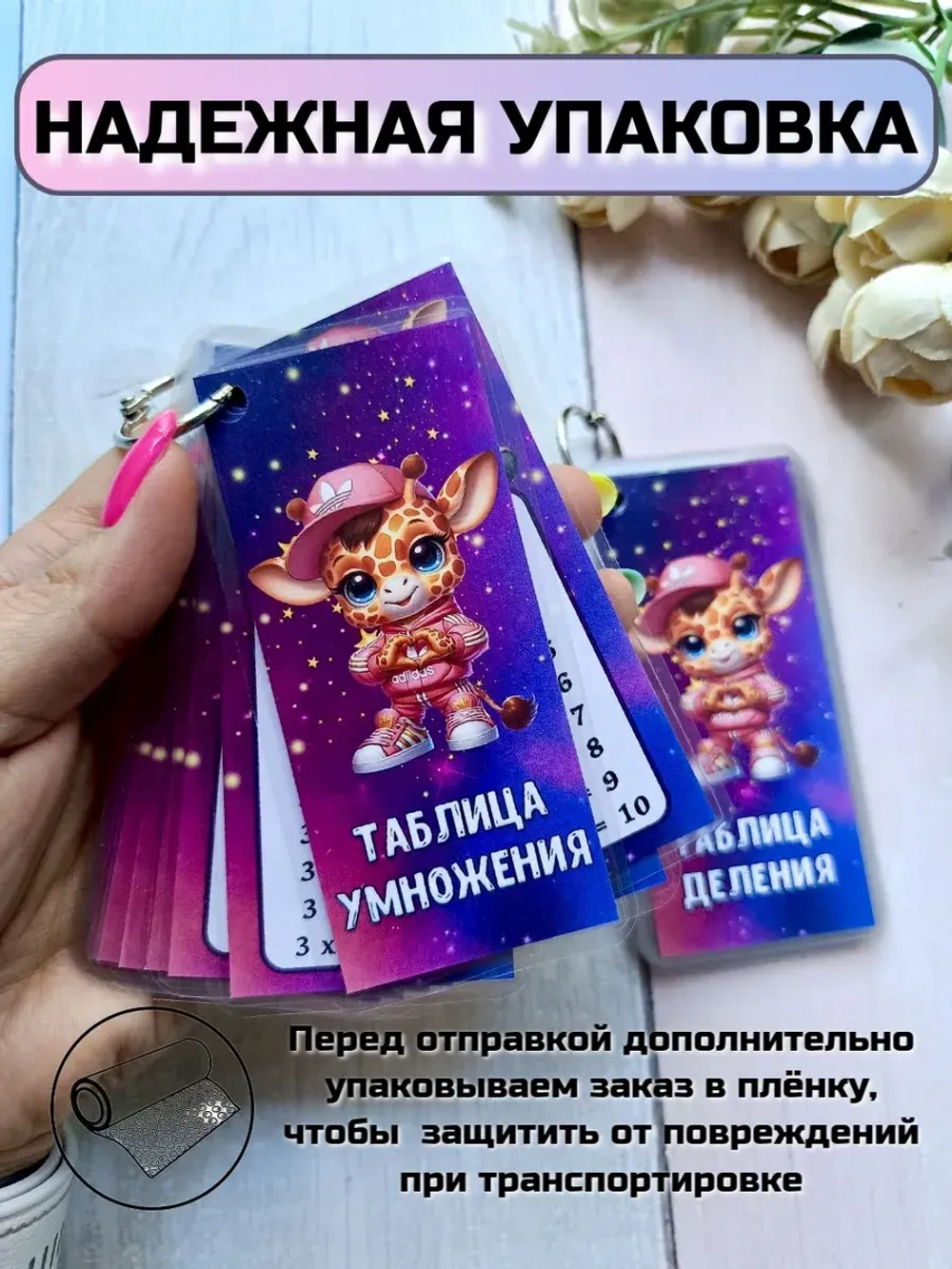 Обучающие карточки "Умножение" и "Деление"
