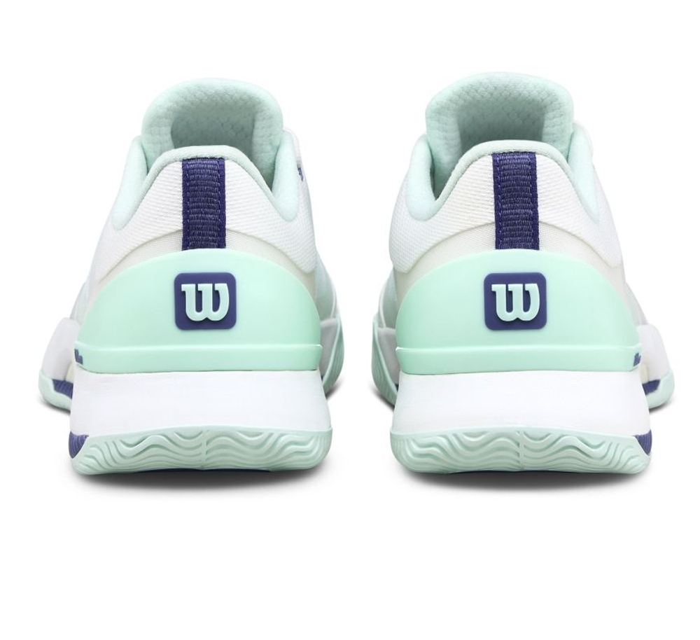 Женские Кроссовки теннисные Wilson Intrigue Tour - white/bay/skipper blue