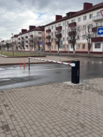 Шлагбаум с прямоугольной стрелой
