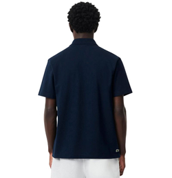 Мужское теннисное поло Lacoste Roland-Garros Edition Petit Pique - navy blue