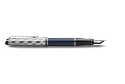 Перьевая ручка Waterman Expert22 SE deluxe Blue CT, перо: F, цвет: Blue, в подарочной упаковке